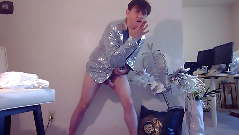 Mas stando and cum- jean bragc warm blonds