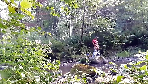 Blonde with huge natural tits gets