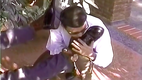 Sexy girl with a dildo in her pussy