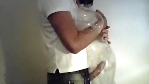 Sexy blond with perfect round ass