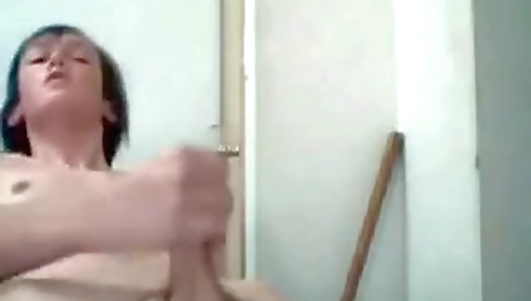 Tall blonde girl shows her the house of weal