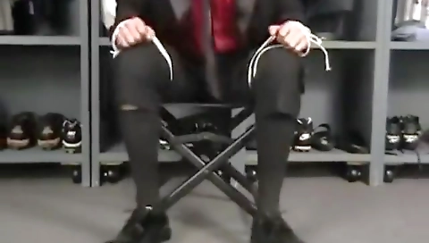 Sexy young chick gets in a hot tub spagi