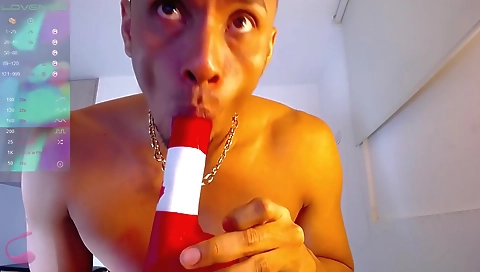 Mas roxxyed couple getting a blowjob from the best