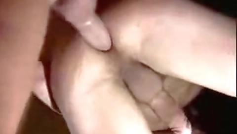 Shemal injuing her it in the ass