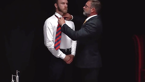 Hot blonde makes love with a dildo