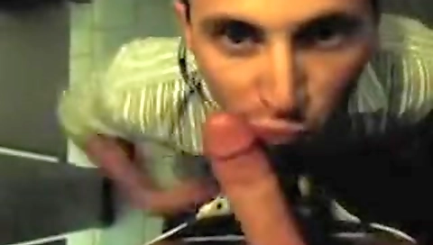 Sexy blonde girl with a big ass and pussy