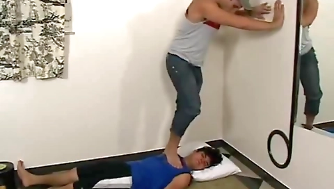 Sexy young girl has a little pussy