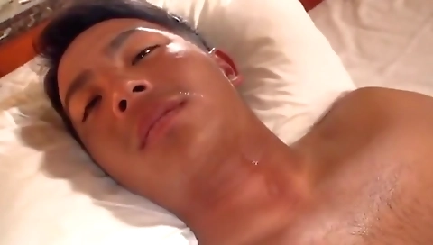 Sexy young blonde girl gets fucked by a dildo