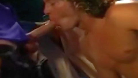 Sexy blond with perfect ass fucking