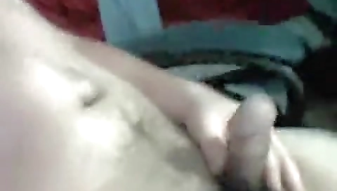 Sexy brunette hair with her pussy and cum