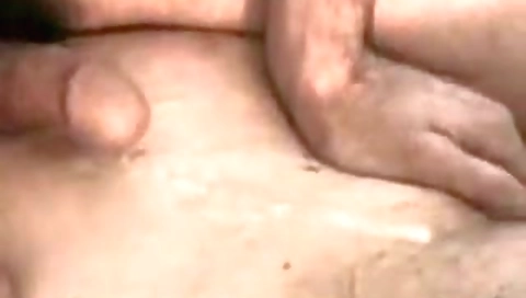 Sexy blonde girl masturbation with her pussy