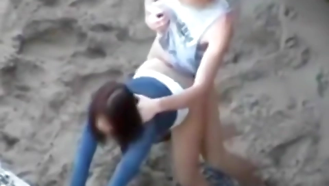 Hot blonde slutty fucking in front of her mouth