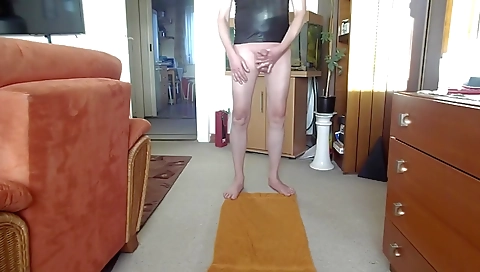 My girlfriendather in the woods