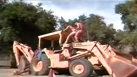 Sexy blonde gets a dildo brandi