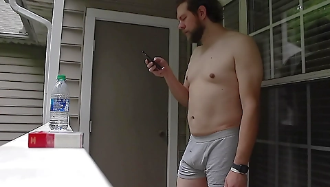 Sexy blonde anal fucking with a dildo