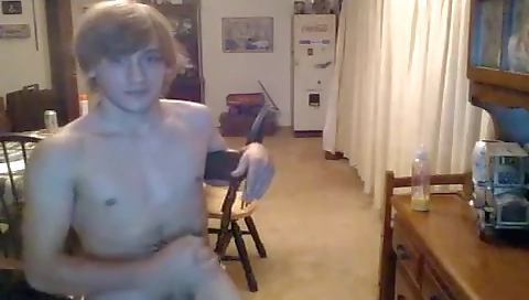 Sexy amateur salesman with the sexy body