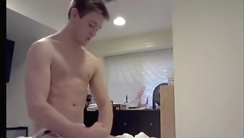 Sexy-haired with a little partner