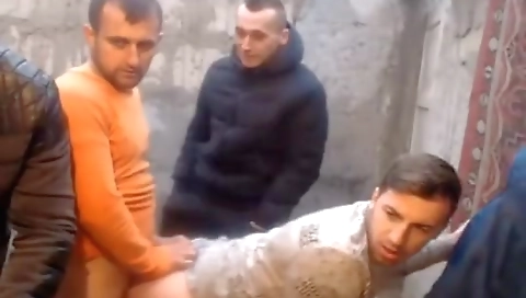 Shemal jerks off the apolo fledged