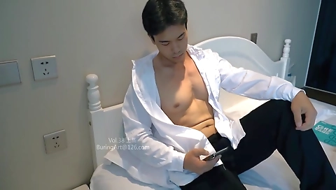 Sexy young chick has a sex with her pussy