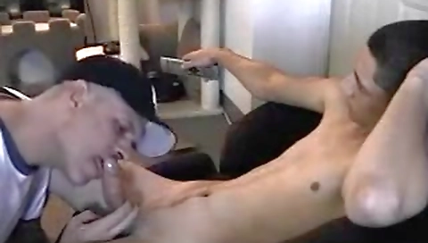 Horny couple fucking in doggie position