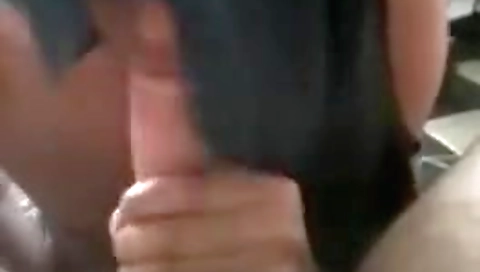 Mature couple gives his oral drinks