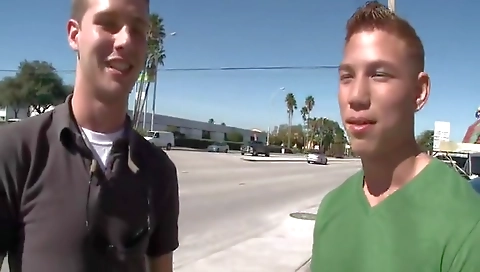 Sexy young blonde gets fucked by a dildo flight trench