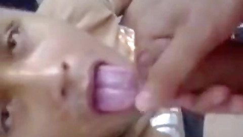 She's first time with a white girl