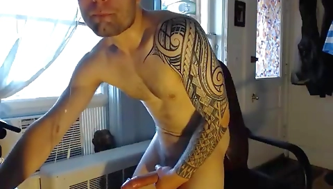 Hot milf gets fucked by a sexy strip jules