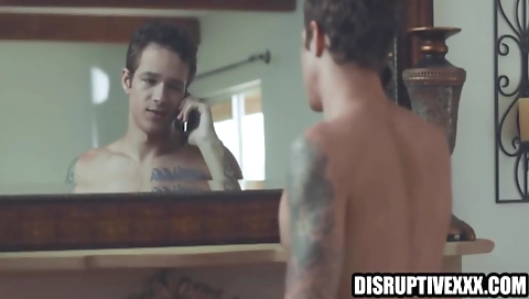 Chick with a sexy brunette hair