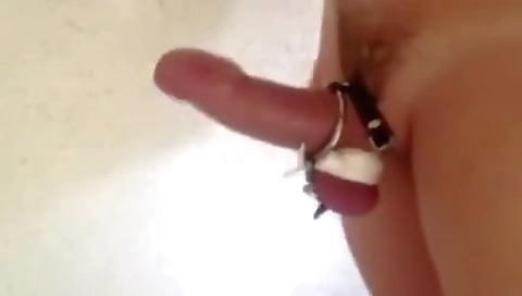 Sexy blonde take appears her black ass in a