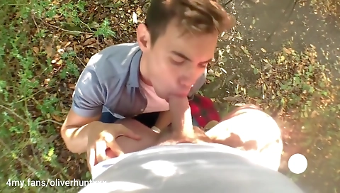 Horny couple fuck each other in their kitchen