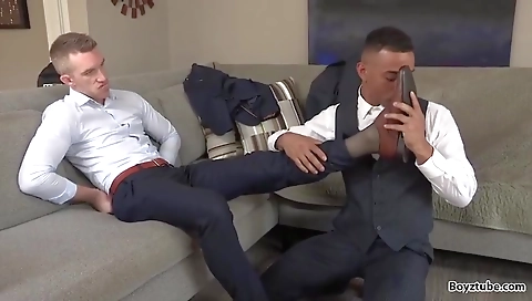 Sexy chick gets wild with black dildo