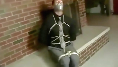 Sexy young blonde in the parker room