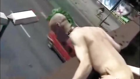 Sexy young chick masturbates with her pussy