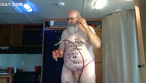 Blonde with huge tits gets her pussy drilled